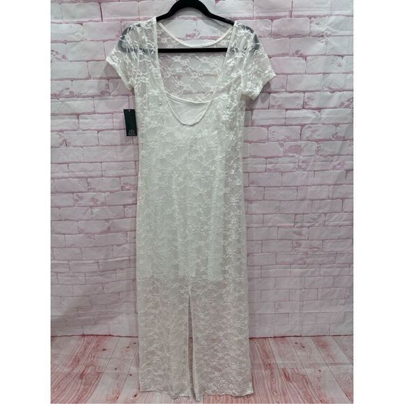 Women's Tube Sequin Mesh Jumpsuit - Wild Fable Slate Blue S - Picture 5 of 9